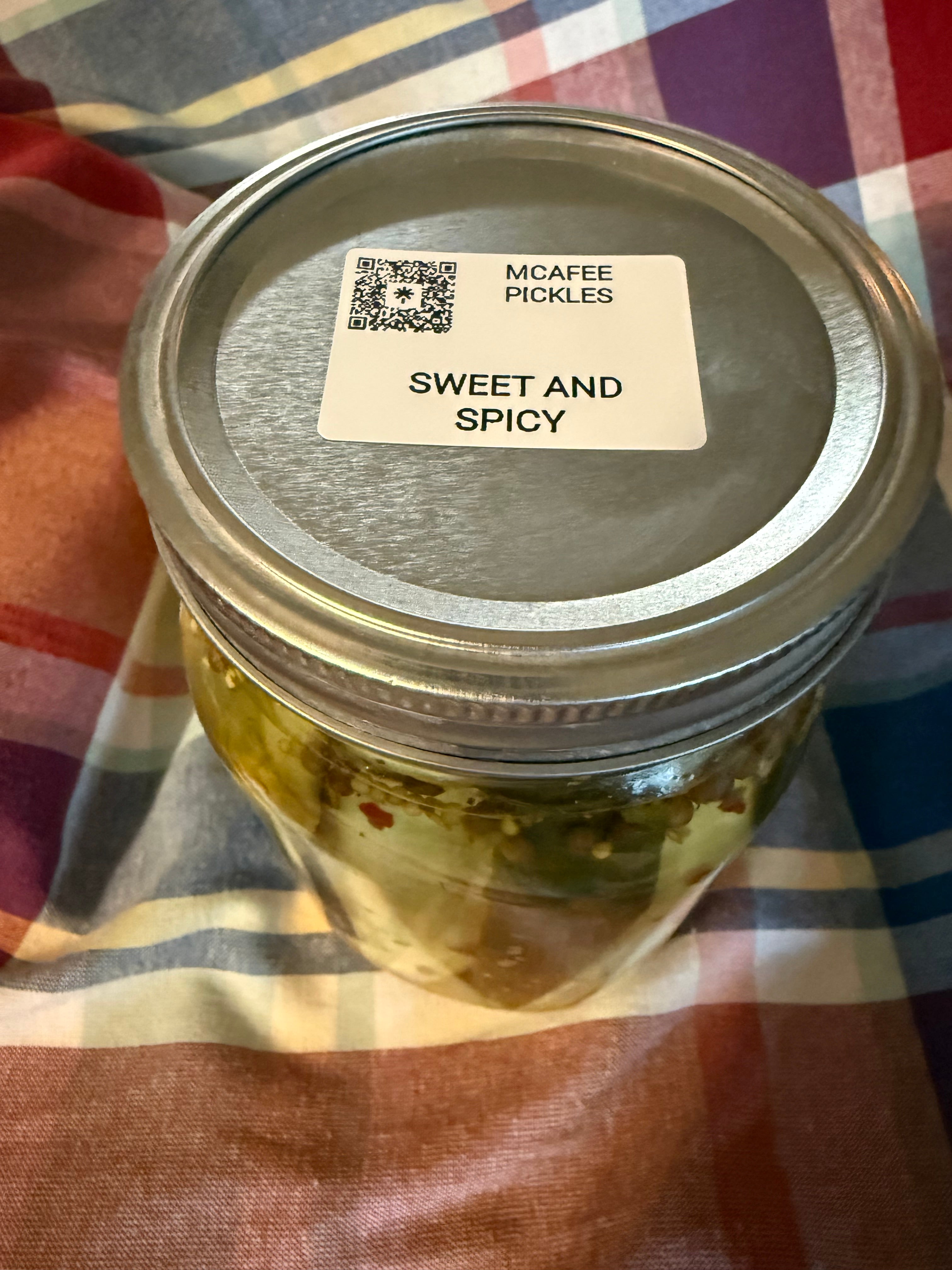 Sweet & Spicy Pickles
