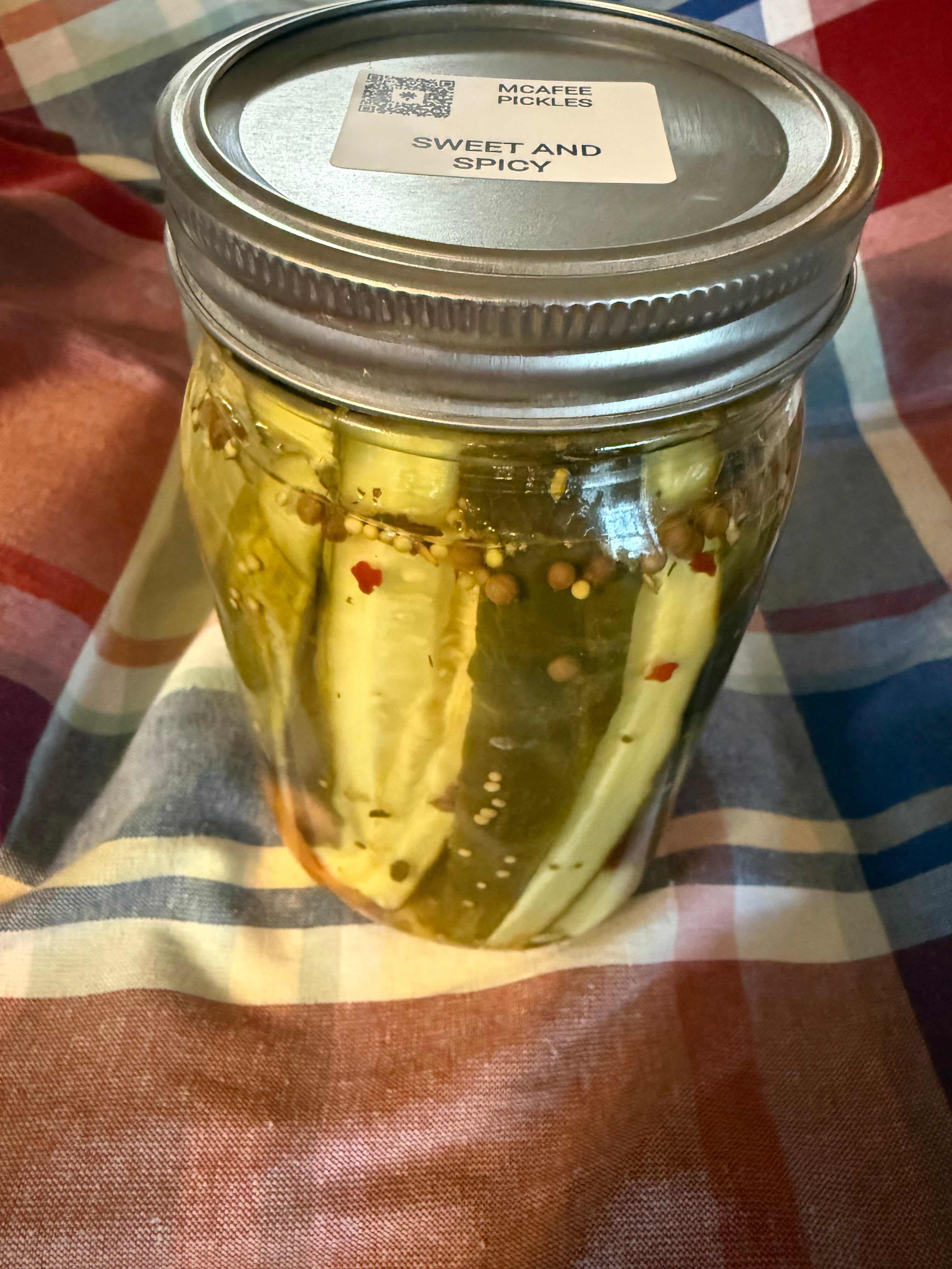 Sweet & Spicy Pickles