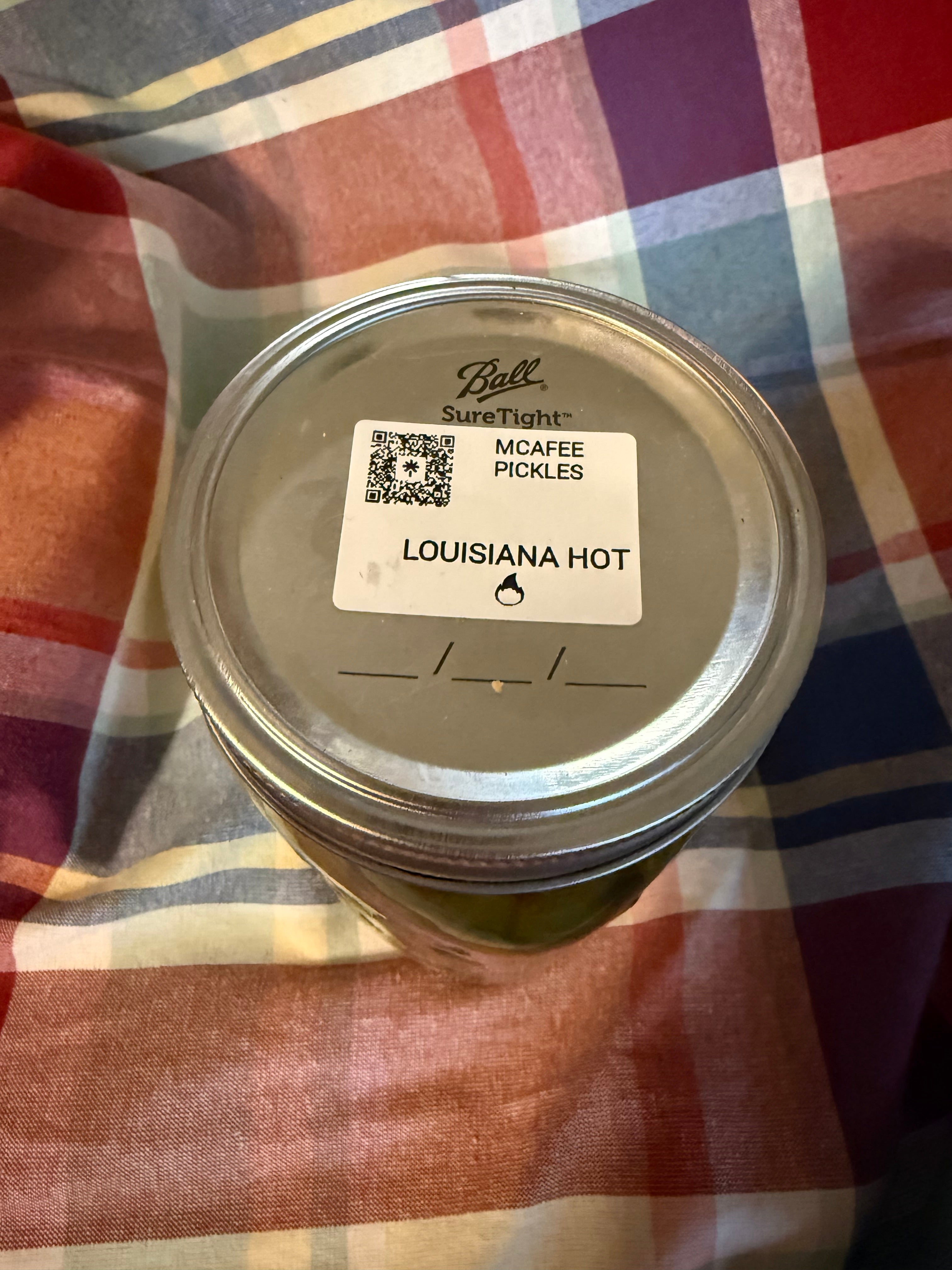 Louisiana Hot Pickles