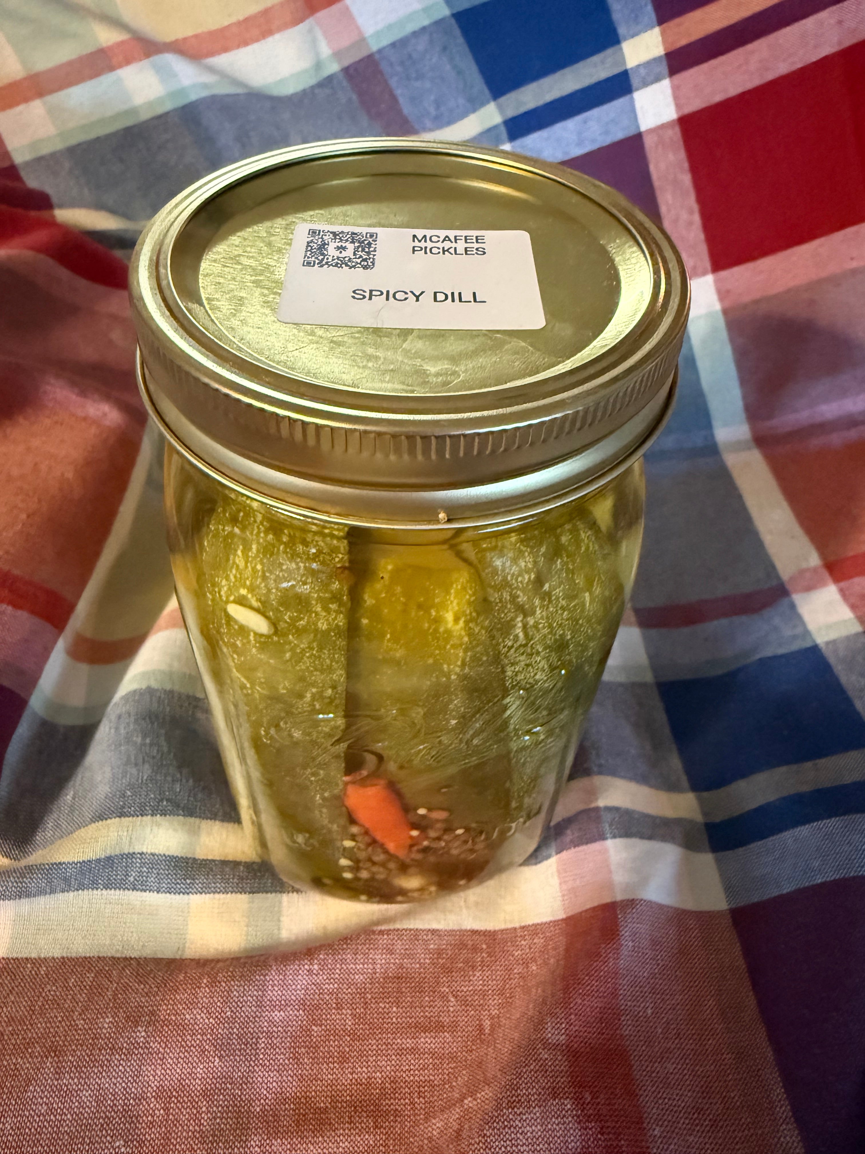 Spicy Dill Pickles